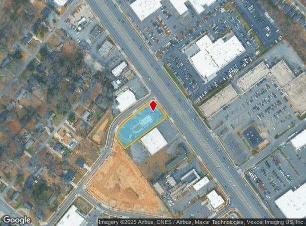 5226 E Independence Blvd, Charlotte, NC Parcel Map