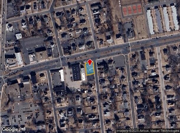  128 E Center St, Manchester, CT Parcel Map