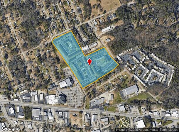  1035 Comanchee Trl, West Columbia, SC Parcel Map