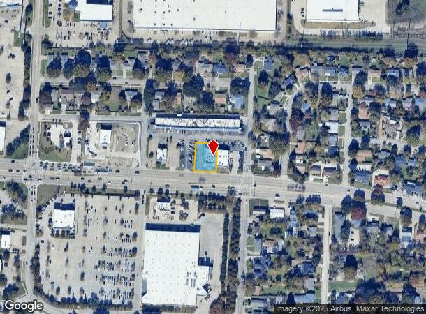  1504 W University Dr, Mckinney, TX Parcel Map