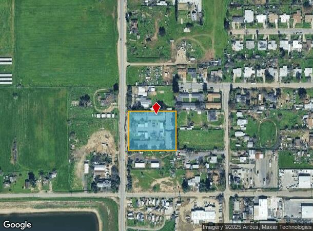 1262 N Marks Ave, Fresno, CA Parcel Map
