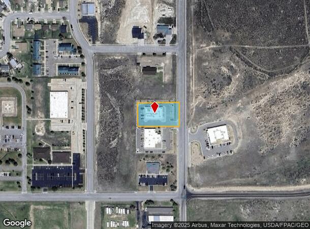195 Overthrust Rd, Evanston, WY Parcel Map