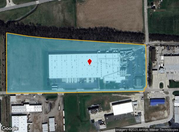 2110 Patterson St, Decatur, IN Parcel Map