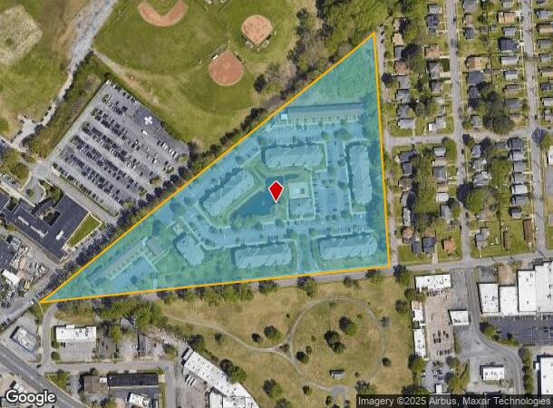  2511 Oakleaf Pl, Portsmouth, VA Parcel Map