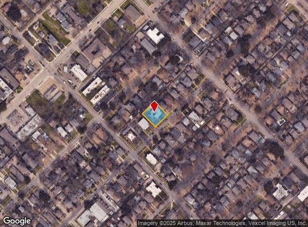  4917 Worth St, Dallas, TX Parcel Map