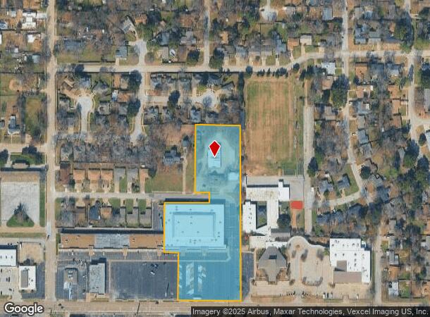  2203 W Park Row Dr, Arlington, TX Parcel Map