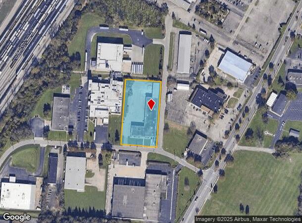 3154 Exon Ave, Cincinnati, OH Parcel Map