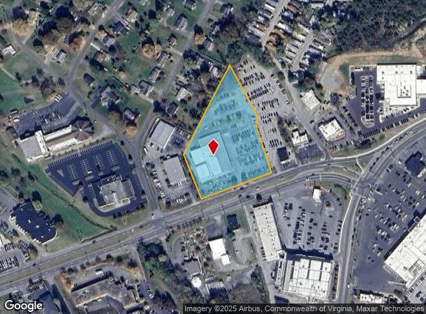 6900 Peters Creek Rd, Roanoke, VA Parcel Map