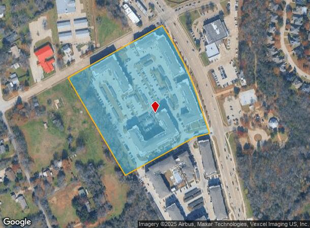  751 N Main St, Euless, TX Parcel Map