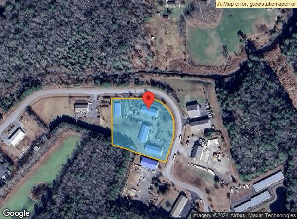  12040 Industrial Park Rd, Bishopville, MD Parcel Map