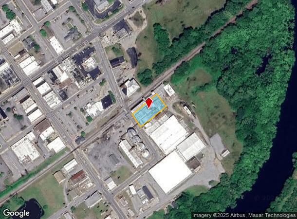 200 N Mechanic St, Franklin, VA Parcel Map