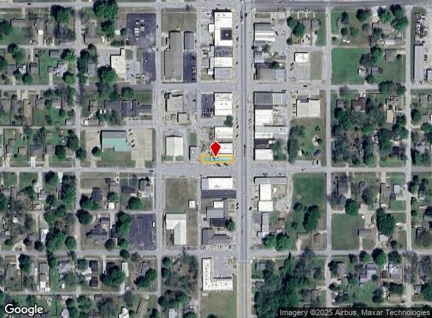 124 S Broadway, Coweta, OK Parcel Map