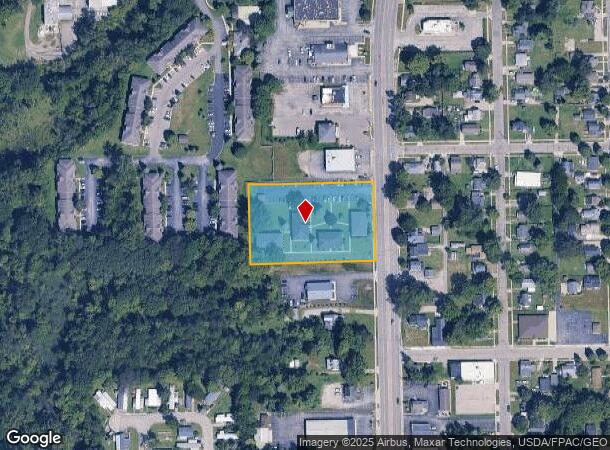 814 S Main St, Adrian, MI Parcel Map