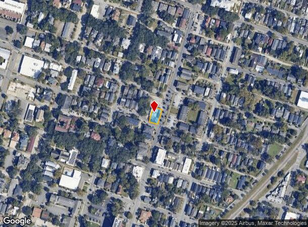  1611 Habersham St, Savannah, GA Parcel Map