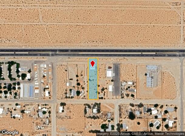  4227 W Inyokern Rd, Ridgecrest, CA Parcel Map
