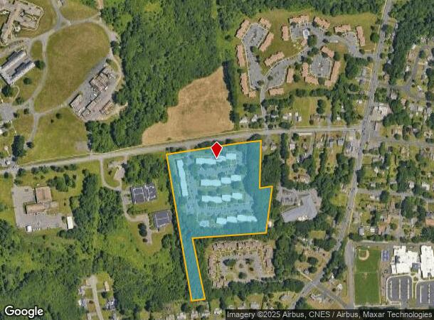100 West St, Rocky Hill, CT Parcel Map