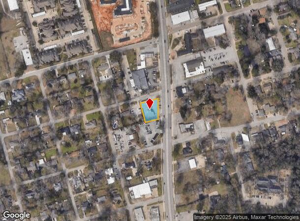 1405 N Frazier St, Conroe, TX Parcel Map