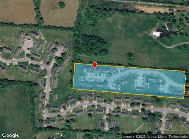 653 Belmont St, Harrodsburg, KY Parcel Map