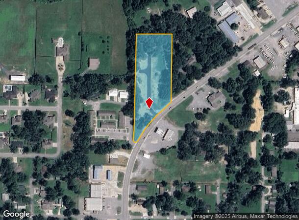  1020 N Center St, Lonoke, AR Parcel Map