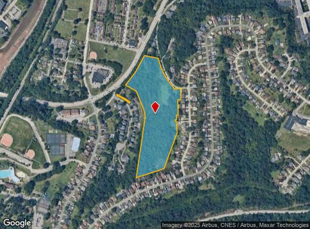  0 Kerr Rd, Carnegie, PA Parcel Map