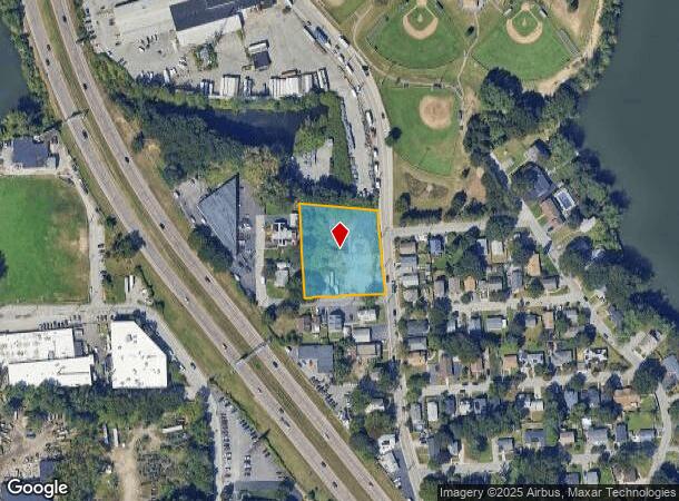 411 Niantic Ave, Cranston, RI Parcel Map