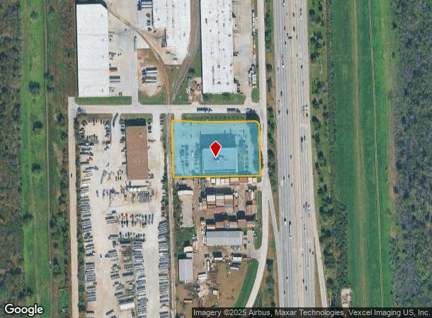  1717 Turning Basin Dr, Houston, TX Parcel Map