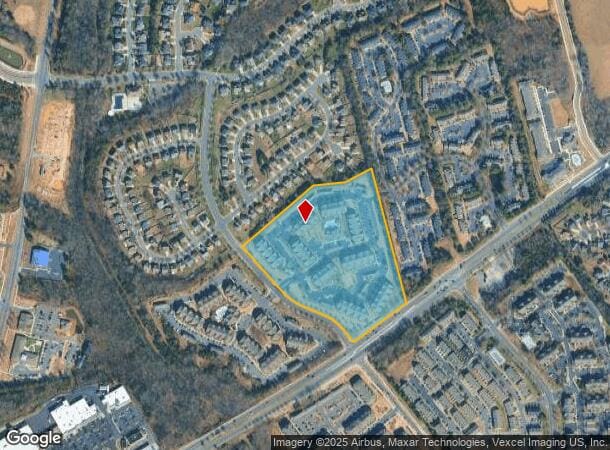 12024 Toscana Way, Charlotte, NC Parcel Map