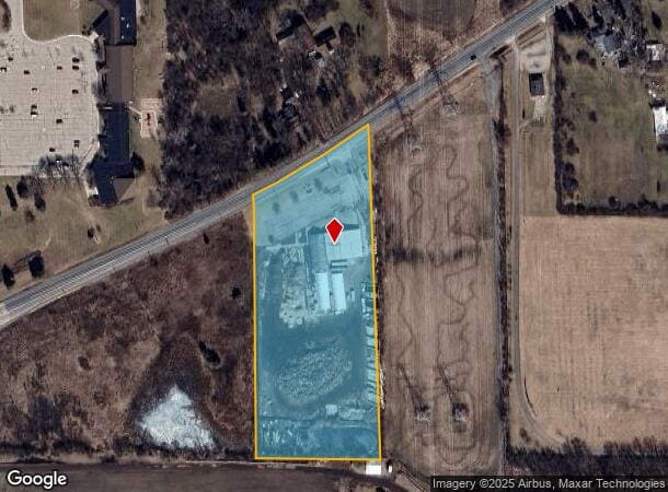  10190 Ann Arbor Rd W, Plymouth, MI Parcel Map