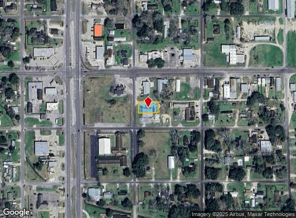 619 3Rd St, Winnie, TX Parcel Map