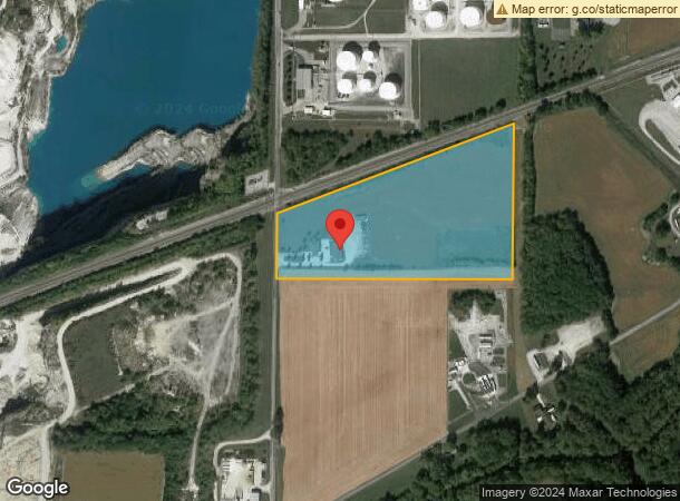  4239 N Meridian Rd, Huntington, IN Parcel Map