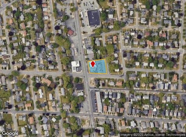  736 Ashley Blvd, New Bedford, MA Parcel Map