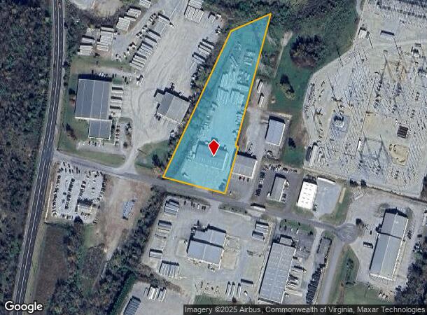 137 Simmons Dr, Cloverdale, VA Parcel Map