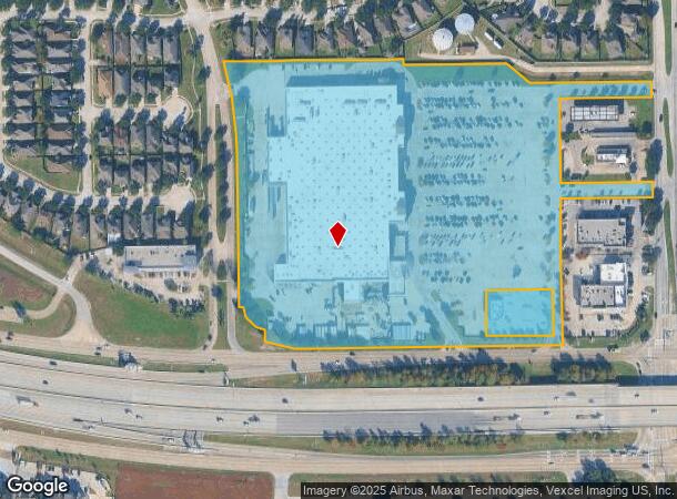 9235 N Sam Houston Pkwy E, Humble, TX Parcel Map