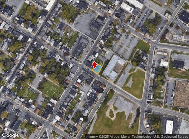  208 E Antietam St, Hagerstown, MD Parcel Map