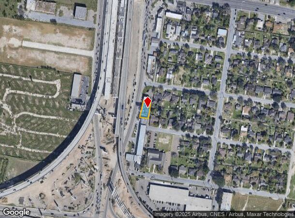  1505 N Cage Blvd, Pharr, TX Parcel Map
