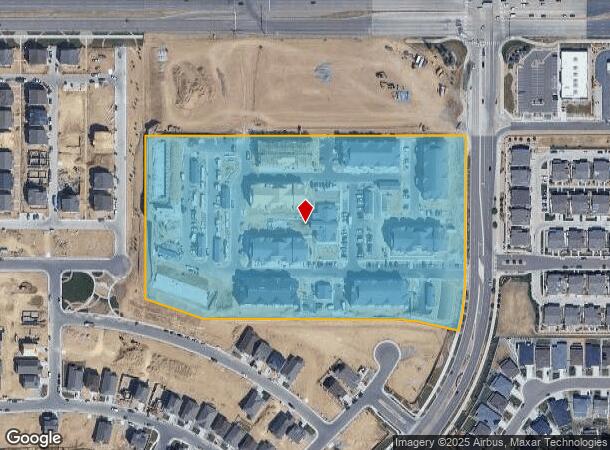  4343 S Picadilly St, Aurora, CO Parcel Map