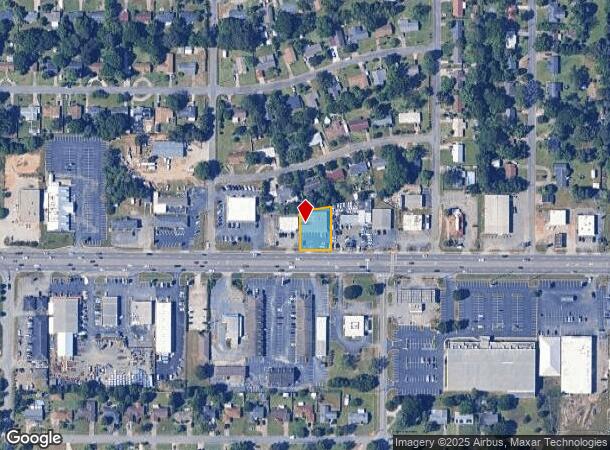  1108 Russell Pkwy, Warner Robins, GA Parcel Map