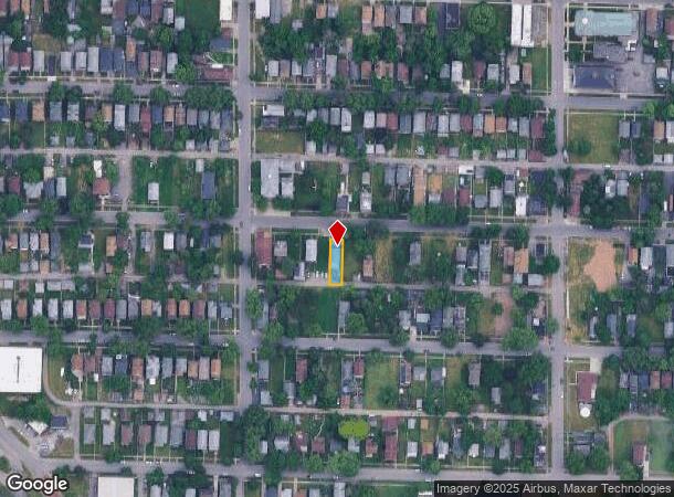  1921 Falls St, Niagara Falls, NY Parcel Map