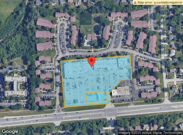  1147 Butterfield Rd, Wheaton, IL Parcel Map