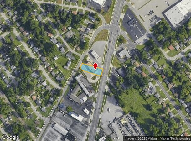  1572 Plank Rd, Jeffersonville, IN Parcel Map