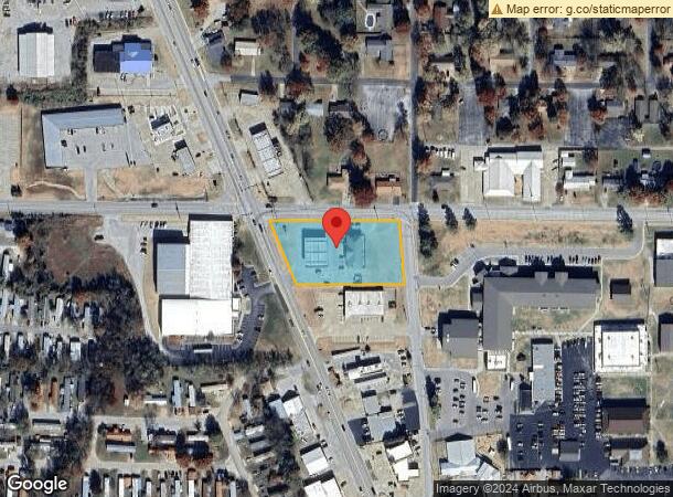  505 W Trimble Ave, Berryville, AR Parcel Map