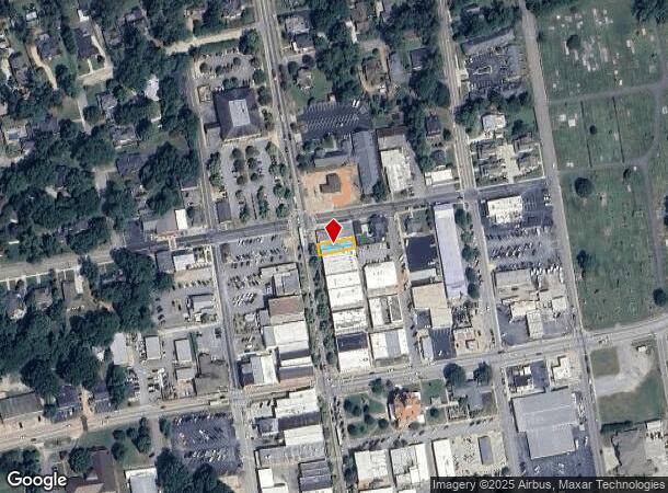 136 N Broad St, Monroe, GA Parcel Map