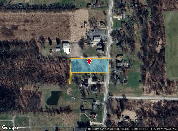  207 N Maple St, Orwell, OH Parcel Map