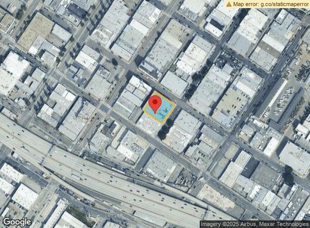  1501 Santee St, Los Angeles, CA Parcel Map