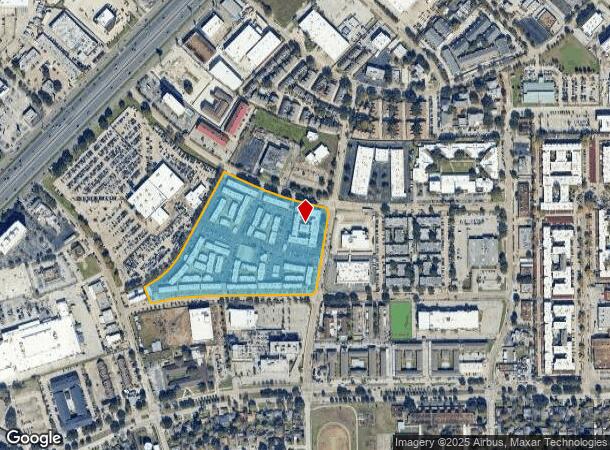 6660 Tarnef Dr, Houston, TX Parcel Map