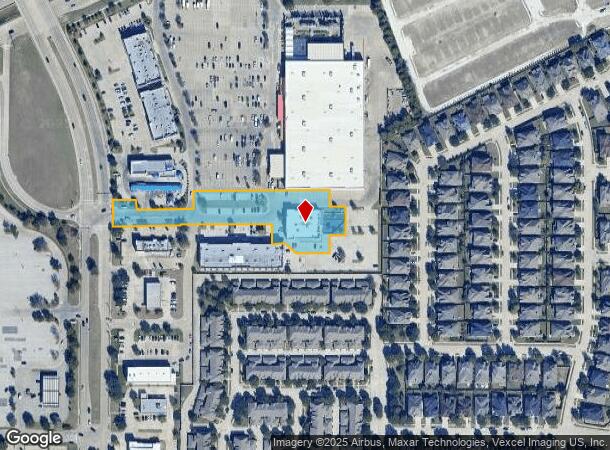  8744 Ohio Dr, Plano, TX Parcel Map