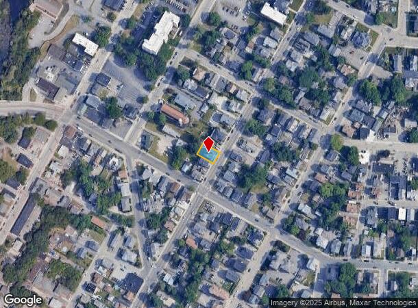 203 Park Ave, Woonsocket, RI Parcel Map