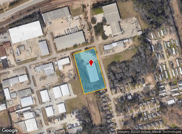 2702 Industrial Ln, Conroe, TX Parcel Map
