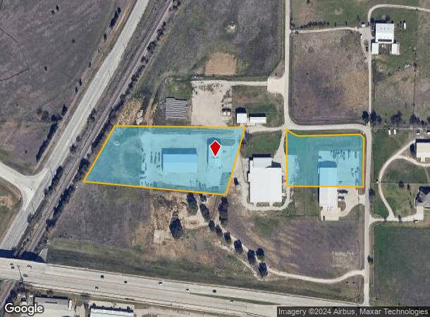  2539 Nail Rd, Krum, TX Parcel Map