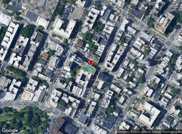  614 E 179Th St, Bronx, NY Parcel Map